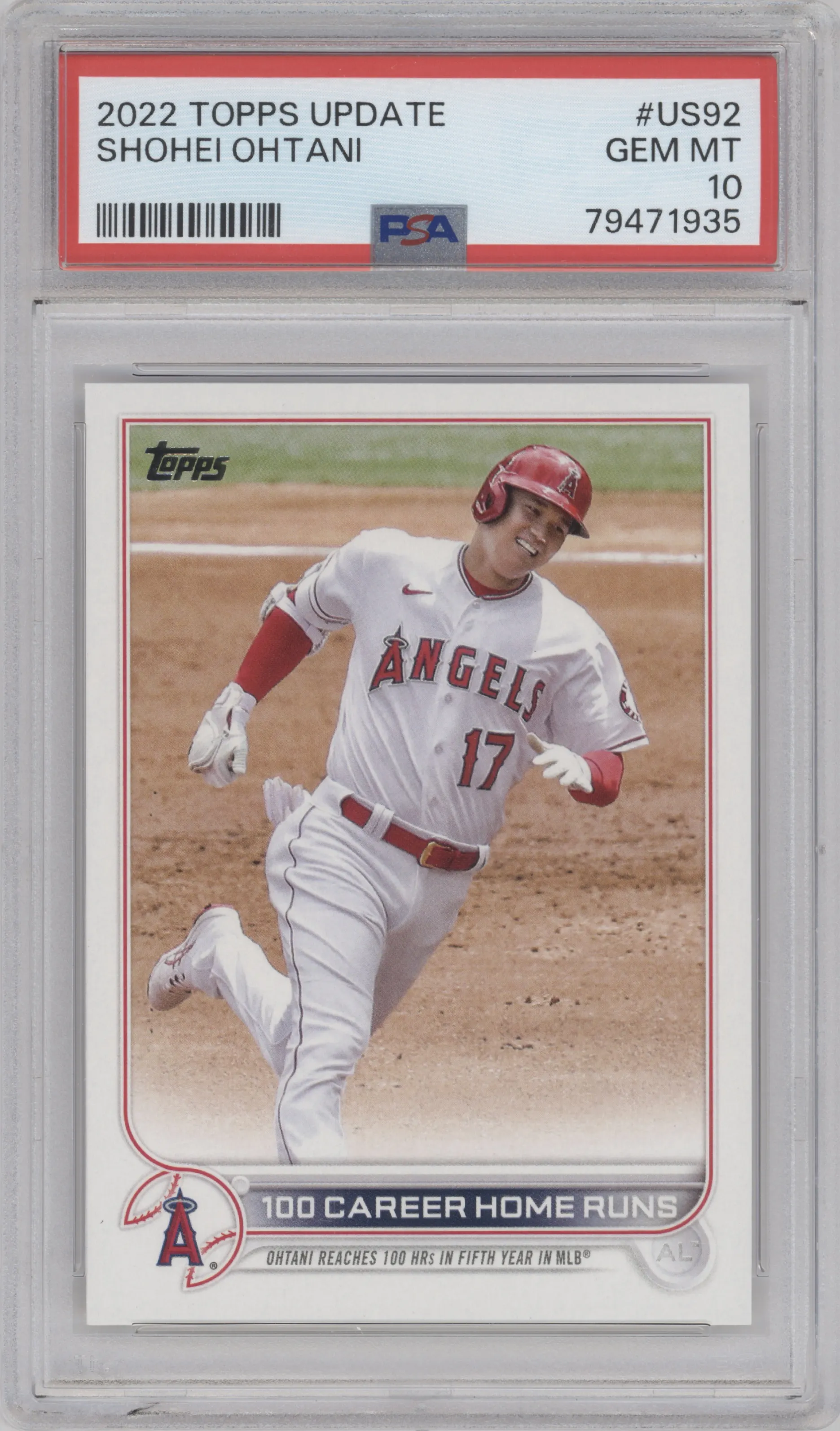 Topps update 2022 shohei ohtani 大谷翔平 4枚セット angels