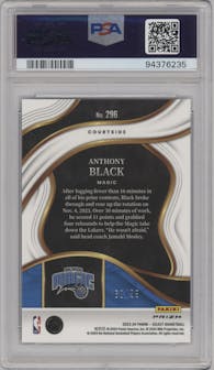 Anthony Black from the 2023-24 Panini Select  set featuring a Disco Light Blue  parallel graded by PSA and given an overall grade of 10.