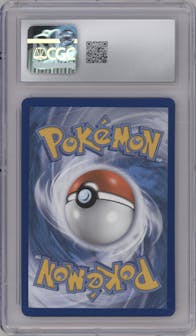 Cresselia from the 2021 Pokemon SWSH set graded by CSG and given an overall grade of 10.