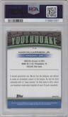 Marvin Harrison Jr. from the 2024 Topps Chrome set featuring a Refractor parallel graded by PSA and given an overall grade of 10.