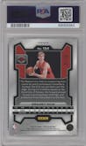 Gradey Dick from the 2023-24 Panini Prizm set featuring a Mojo parallel graded by PSA and given an overall grade of 10.