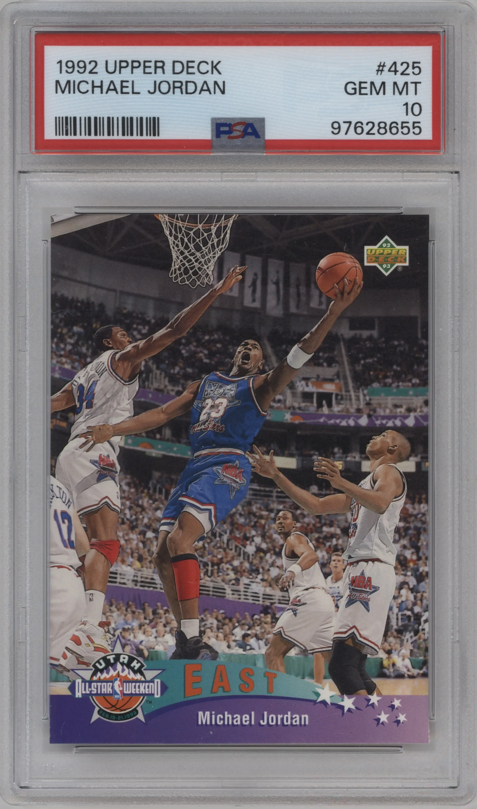 1992 Upper Deck Michael Jordan #425 PSA 10
