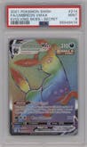 Umbreon VMAX from the 2021 Pokemon SWSH set graded by PSA and given an overall grade of 9.