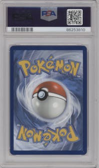 Zapdos EX from the 2023 Pokemon SV set graded by PSA and given an overall grade of 10.
