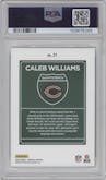 Caleb Williams from the 2024 Donruss set graded by PSA and given an overall grade of 10.