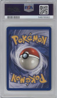 Nidoqueen from the 1999 Pokemon set graded by PSA and given an overall grade of 9.