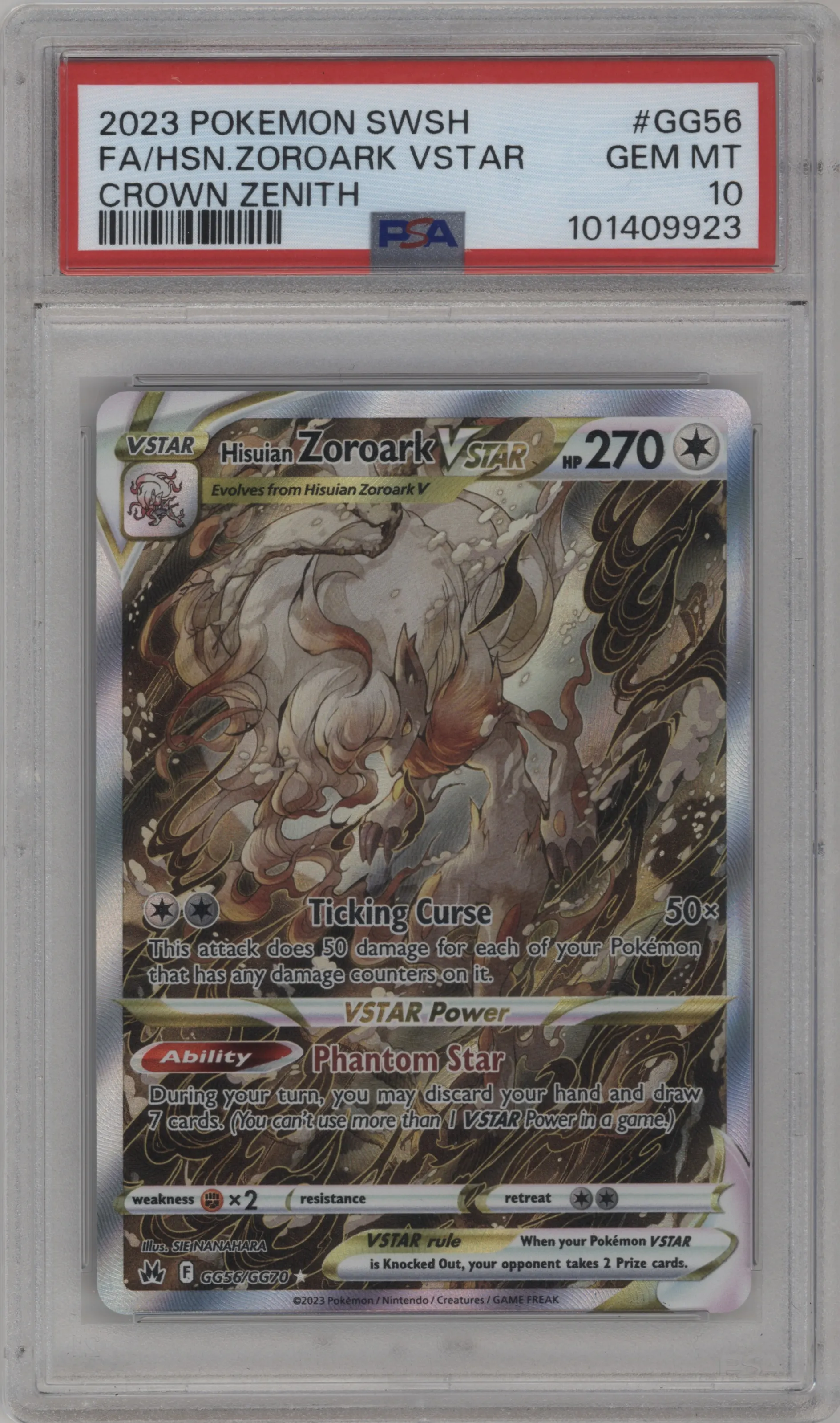 Hisuian Zoroark VSTAR