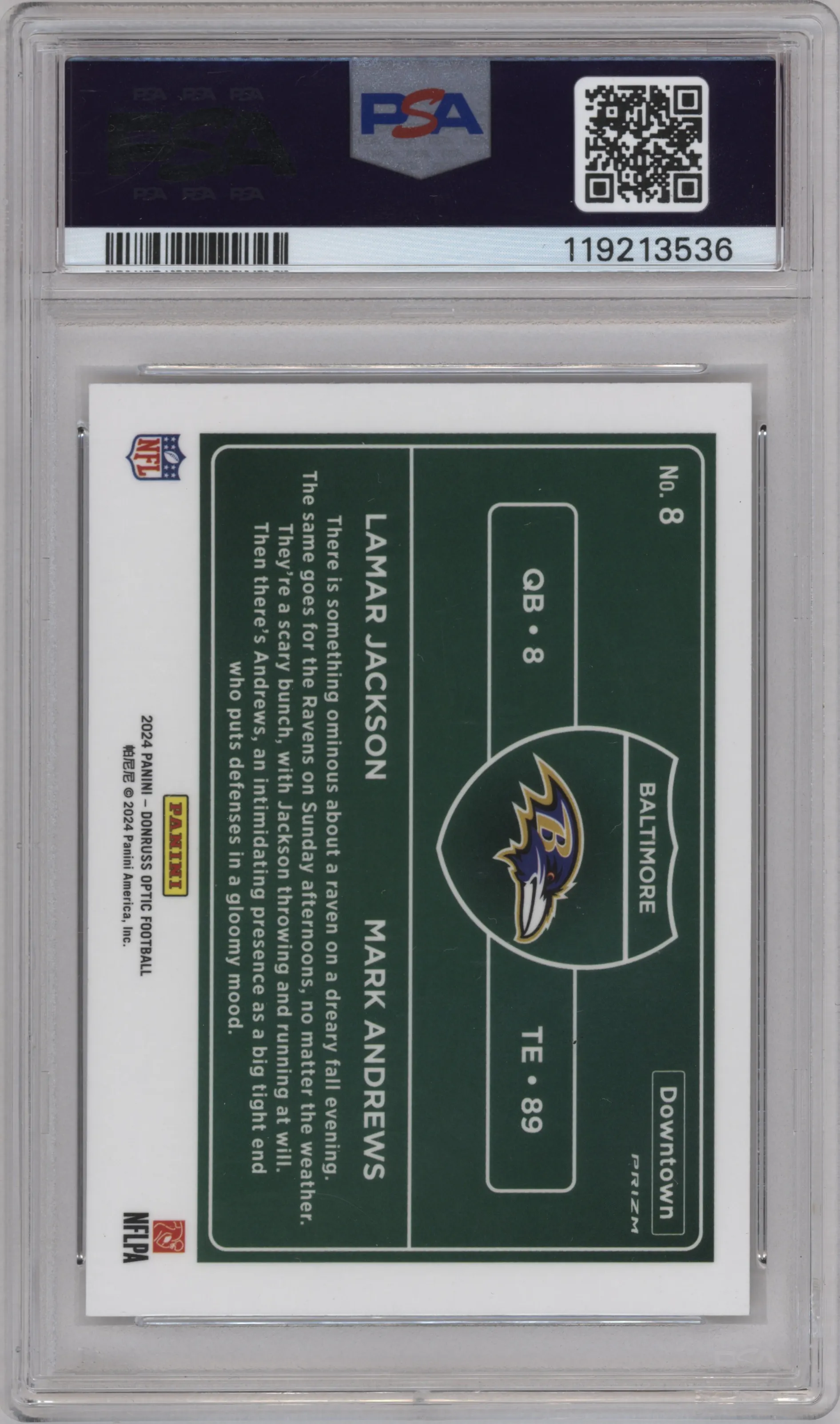 Lamar Jackson/Mark Andrews