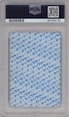 Poliwhirl from the 1995 Pokemon Topsun JPN set featuring a Blue Back parallel graded by PSA and given an overall grade of 9.