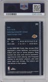Shaquille O'Neal from the 2002-03 Topps Chrome set graded by PSA and given an overall grade of 9.