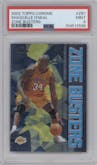 Shaquille O'Neal from the 2002-03 Topps Chrome set graded by PSA and given an overall grade of 9.