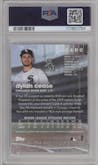 Dylan Cease from the 2020 Topps Stadium Club Chrome set graded by PSA and given an overall grade of 10.