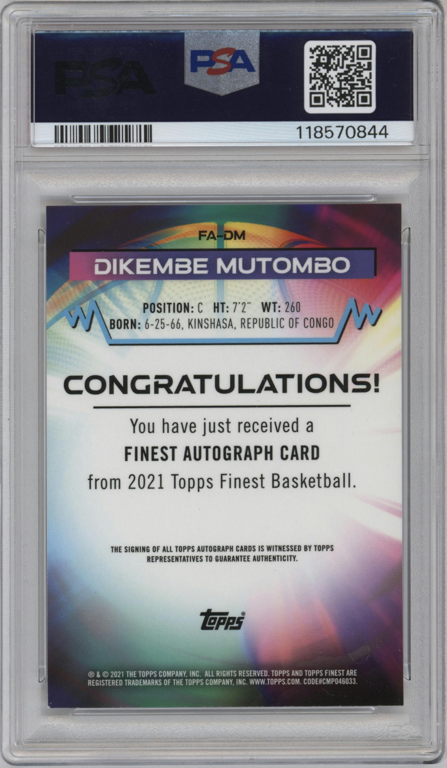 Dikembe Mutombo