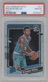 Brandon Miller from the 2023-24 Donruss Optic set featuring a Holo parallel graded by PSA and given an overall grade of 10.