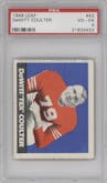 DeWitt Tex Coulter from the 1948 Leaf set graded by PSA and given an overall grade of 4.