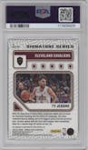 TY Jerome from the 2023-24 Donruss Optic set graded by PSA and given an overall grade of 10.