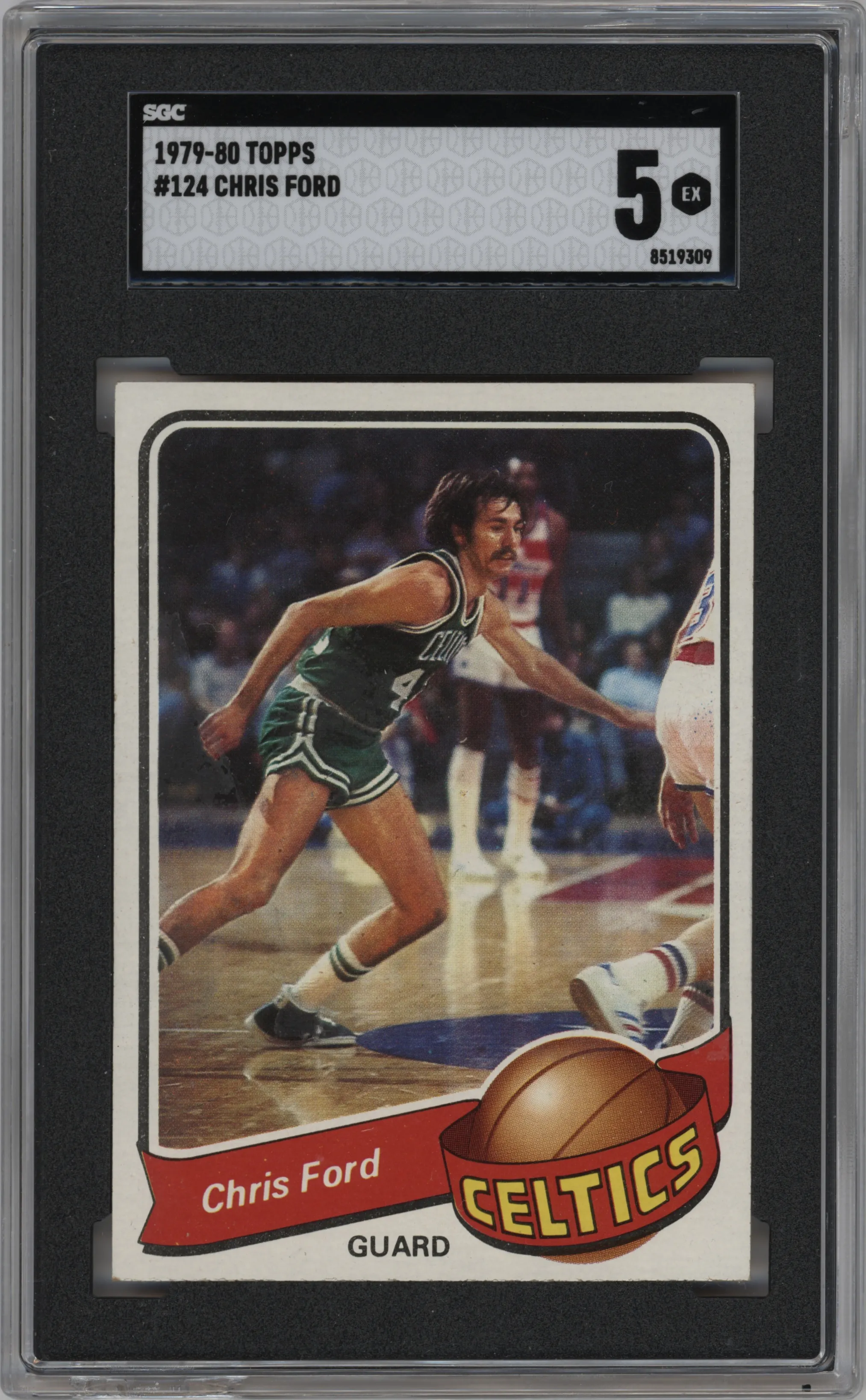 1979 Topps Chris Ford #124 SGC 5