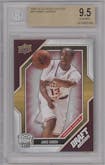James Harden from the 2009-10 UD Draft Edition set graded by Beckett and given an overall grade of 9.5.