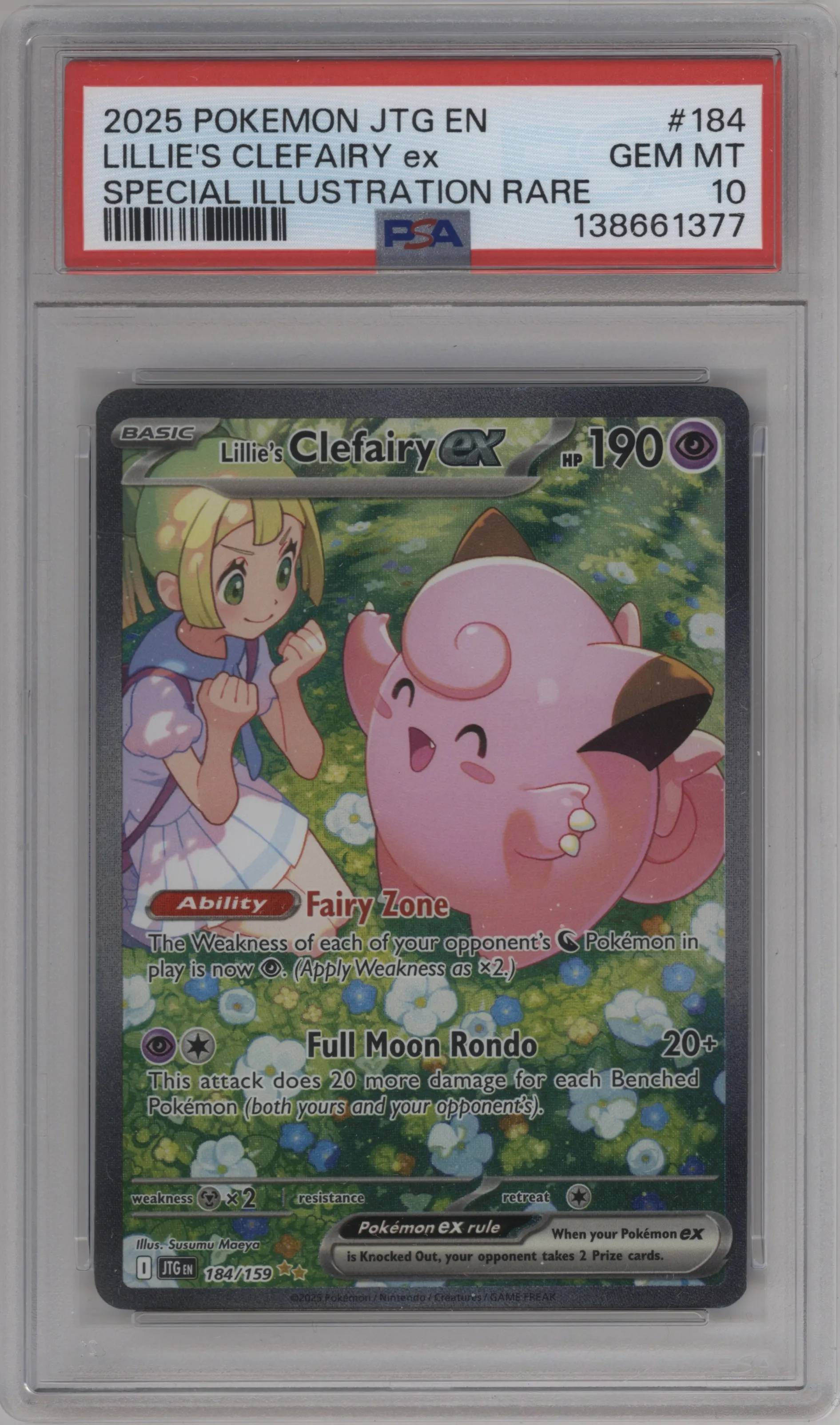 Lillie's Clefairy ex