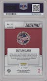 Caitlin Clark from the 2024-25 Panini Instant WNBA set graded by PSA and given an overall grade of 10.