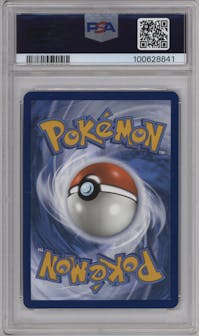 Groudon from the 2023 Pokemon SV set graded by PSA and given an overall grade of 10.