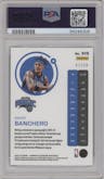 Paolo Banchero from the 2022-23 Panini Chronicles  set featuring a Blue parallel graded by PSA and given an overall grade of 9.
