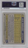 Julio Rodriguez from the 2022 Topps Baseball Japan Edition set graded by PSA and given an overall grade of 9.