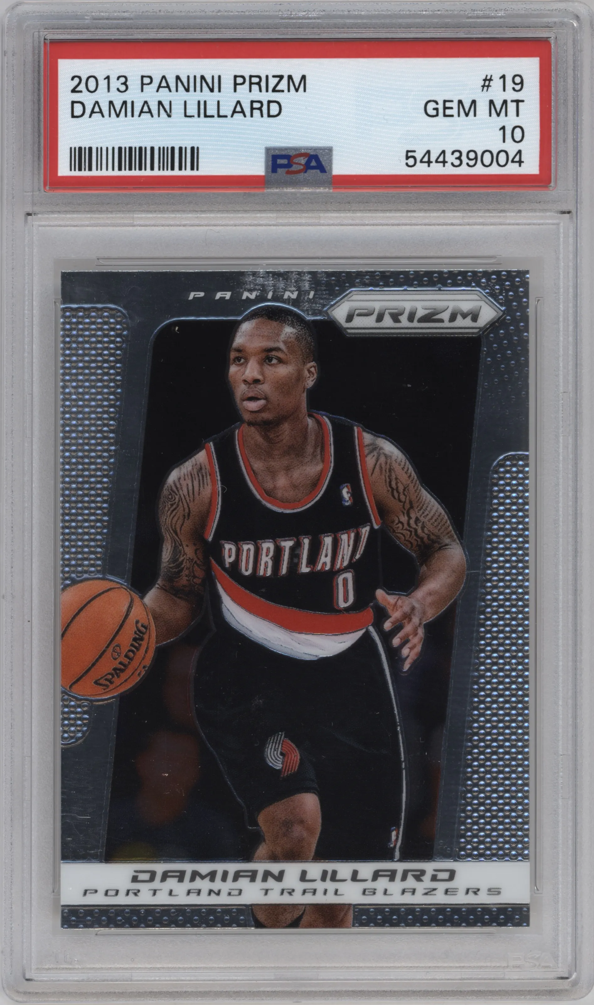 2013 Panini Prizm Damian Lillard PSA 10