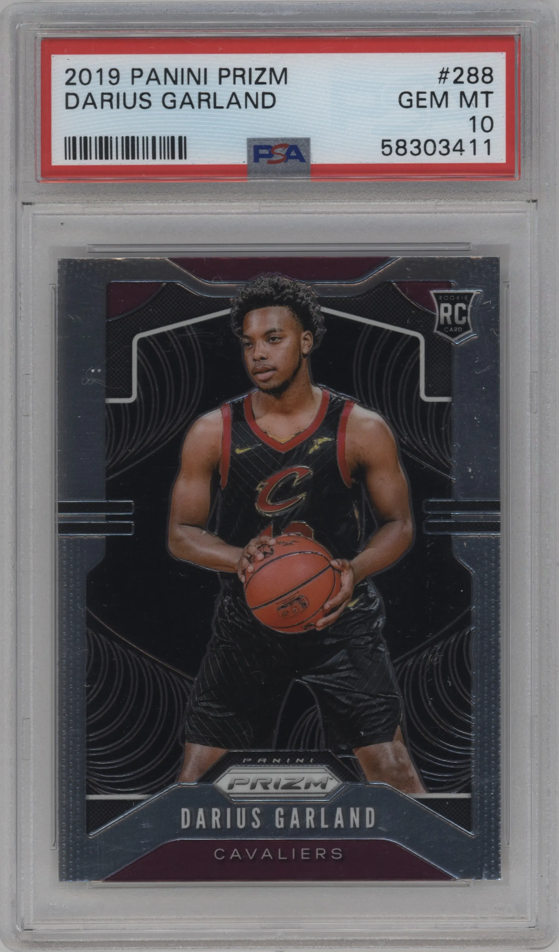 2019 Panini Prizm Darius Garland #288 PSA 10