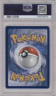 Marnie from the 2021 Pokemon SWSH set featuring a Premium Tournament Collection parallel graded by PSA and given an overall grade of 10.