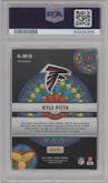 Kyle Pitts from the 2021 Panini Mosaic set graded by PSA and given an overall grade of 10.