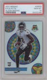 Kyle Pitts from the 2021 Panini Mosaic set graded by PSA and given an overall grade of 10.