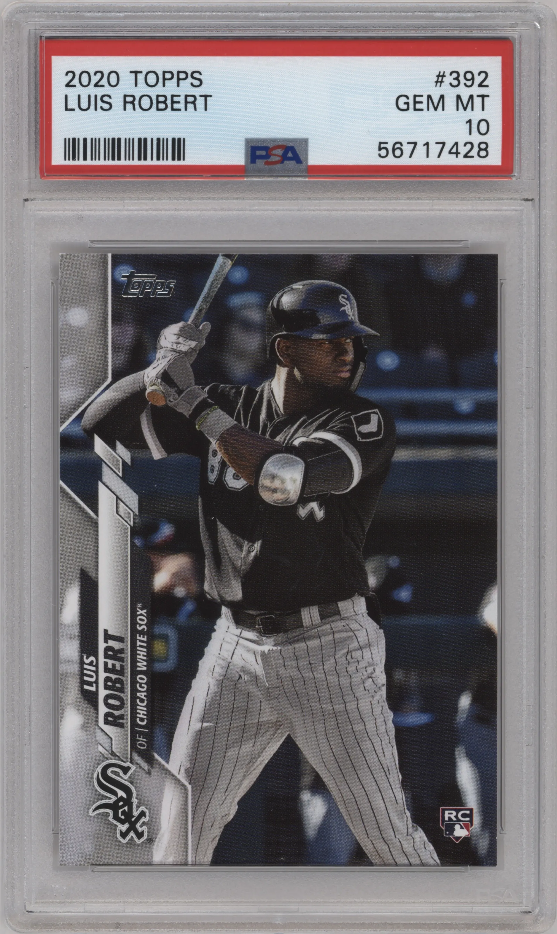 2020 Topps Series 2 Luis Robert PSA 10