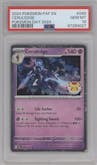 Ceruledge from the 2024 Pokemon SV set featuring a Pokemon Day 2024 parallel graded by PSA and given an overall grade of 10.