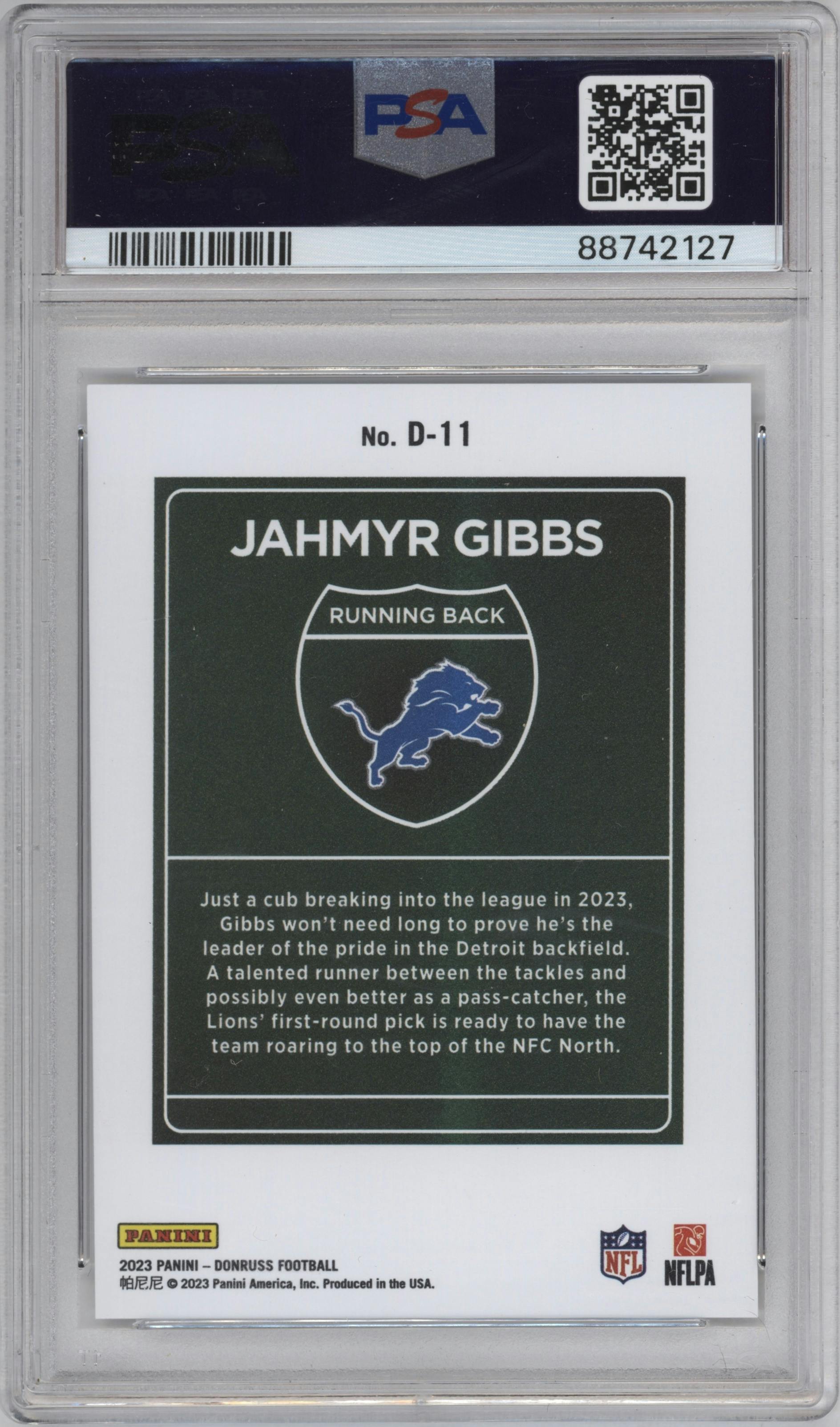 Jahmyr Gibbs