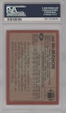 Jim McMahon  from the 1983 Topps set graded by PSA and given an overall grade of 9.