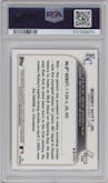 Bobby Witt Jr. from the 2022 Topps Chrome Update Sapphire Edition  set graded by PSA and given an overall grade of 9.