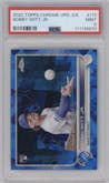 Bobby Witt Jr. from the 2022 Topps Chrome Update Sapphire Edition  set graded by PSA and given an overall grade of 9.