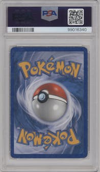 Charizard from the 2008 Pokemon D&P set graded by PSA and given an overall grade of 6.