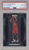 OG Anunoby from the 2017-18 Panini Prizm  set graded by PSA and given an overall grade of 10.