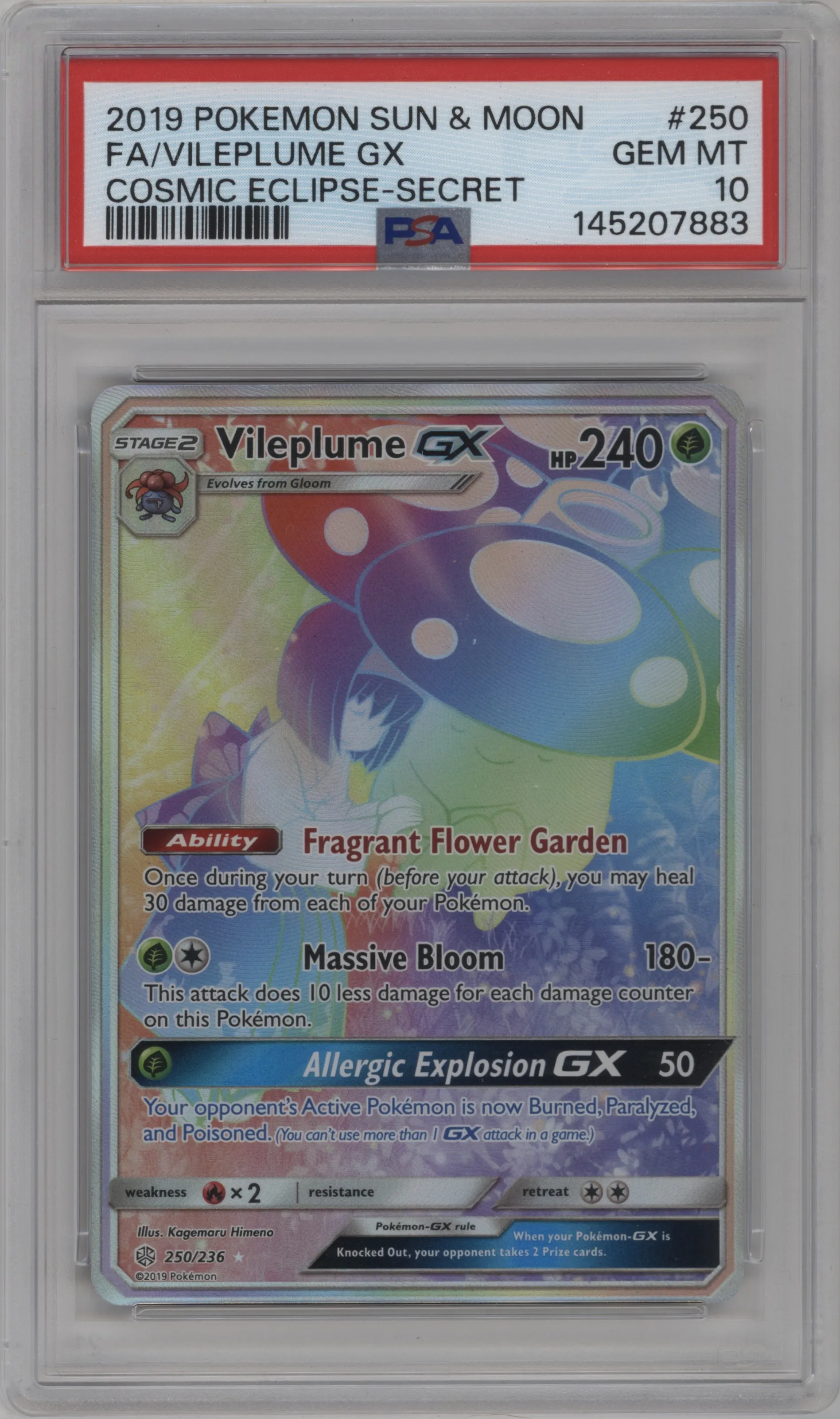 Vileplume GX