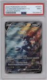 Hisuian Samurott V from the 2023 Pokemon SWSH set graded by PSA and given an overall grade of 9.