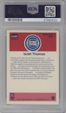 Isiah Thomas from the 1986-87 Fleer set graded by PSA and given an overall grade of 8.