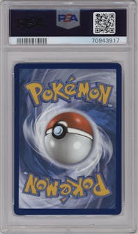 Sylveon V from the 2021 Pokemon SWSH set graded by PSA and given an overall grade of 9.