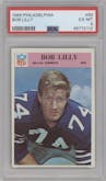 Bob Lilly from the 1966 Philadelphia set graded by PSA and given an overall grade of 6.
