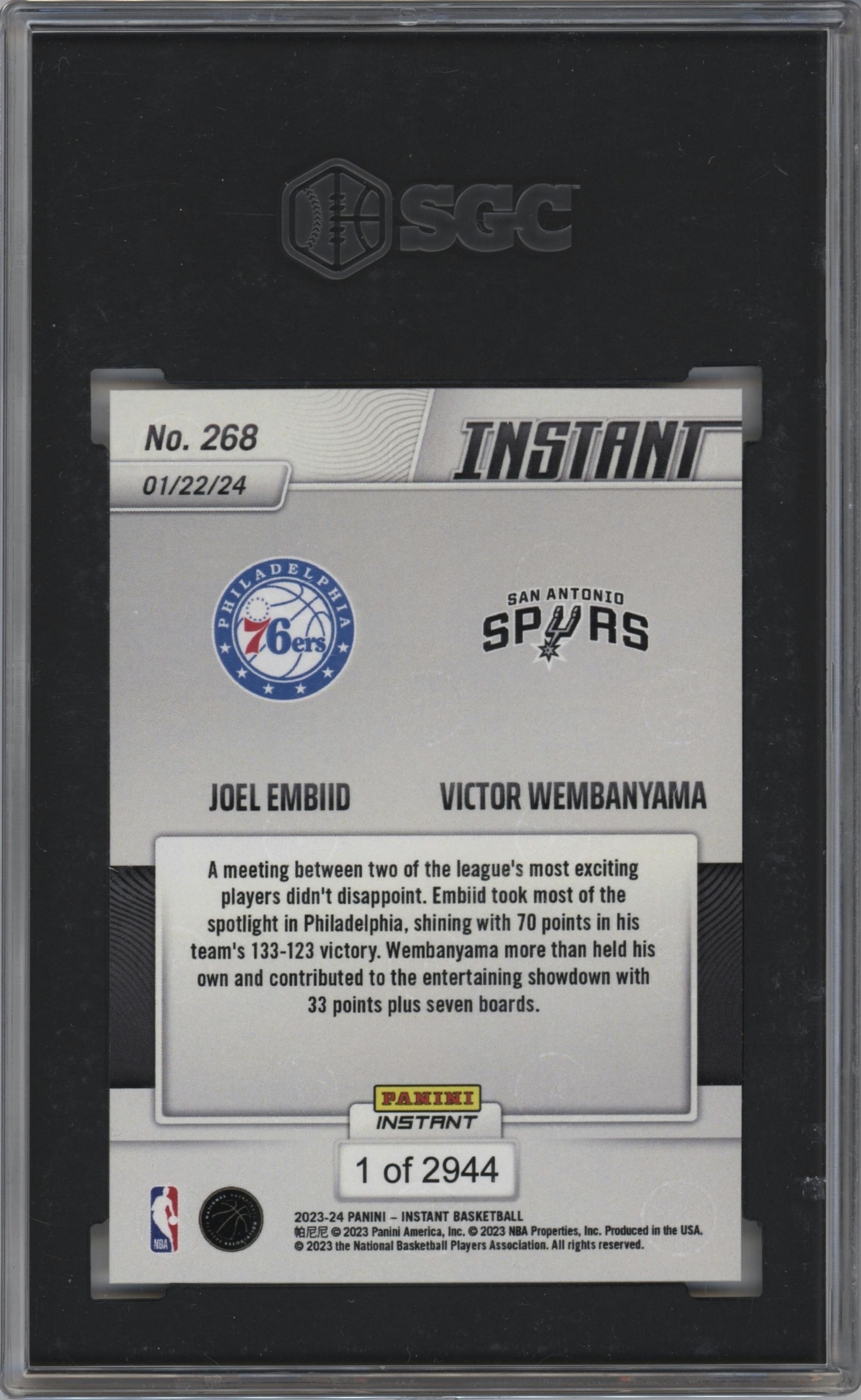 Joel Embiid/Victor Wembanyama