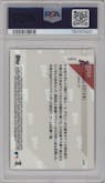 Shohei Ohtani from the 2018 Topps Now set graded by PSA and given an overall grade of 10.