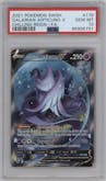 Galarian Articuno V from the 2021 Pokemon SWSH set graded by PSA and given an overall grade of 10.