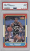 Terry Cummings from the 1986-87 Fleer set graded by PSA and given an overall grade of 9.