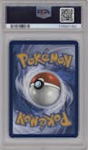 Metang from the 2024 Pokemon SV set featuring a Temporal Forces Prerelease staff promo parallel graded by PSA and given an overall grade of 10.